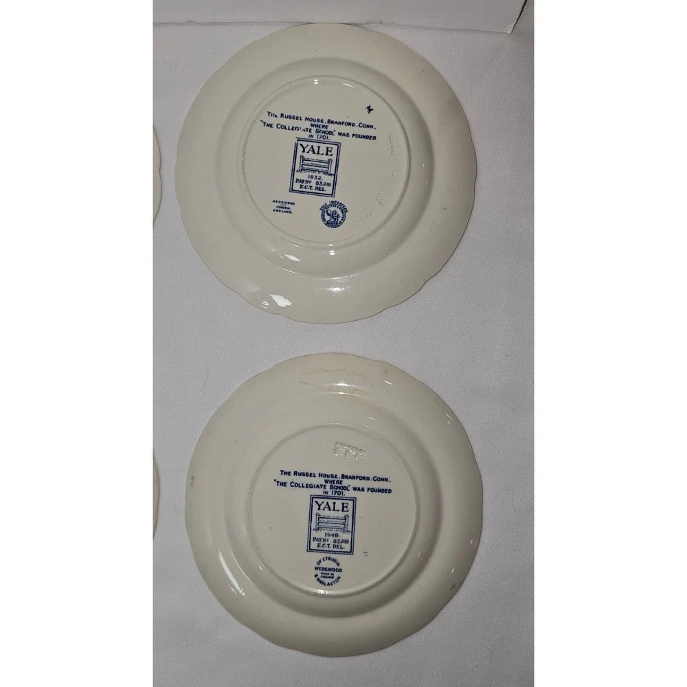 (6)‎ VTG Wedgwood Yale University Russell House 6